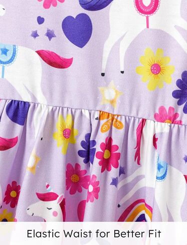 PATPAT Toddler Girl Dress Little Girl Bowknot A-Line Sundress Baby Birthday Beach Dresses 2-6 Years in Saudi Arabia