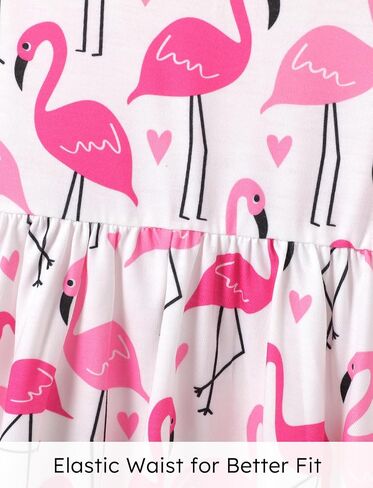 PATPAT Toddler Girl Dress Little Girl Bowknot A-Line Sundress Baby Birthday Beach Dresses 2-6 Years in Saudi Arabia