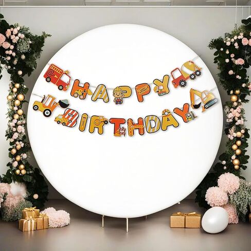 7.2FT Black Round Backdrop Cover, Circle Arch Backgound Stand Cover | Round Arch Covers Polyester Circle Balloon Arch Backdrop Stand Covers for Wedding Birthday Party Baby Shower Decor in Saudi Arabia