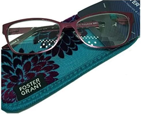 نظارات القراءة Foster Grant PollyAnne، إطار وردي (+2.75) in Saudi Arabia