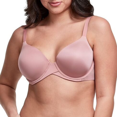 حمالة صدر نسائية من Maidenform One Fab Fit Underwire، حمالة صدر Demi T-shirt، حمالة صدر قابلة للتحويل (ألوان متقاعدة) in Saudi Arabia