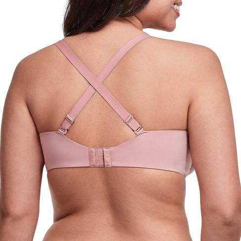 حمالة صدر نسائية من Maidenform One Fab Fit Underwire، حمالة صدر Demi T-shirt، حمالة صدر قابلة للتحويل (ألوان متقاعدة) in Saudi Arabia