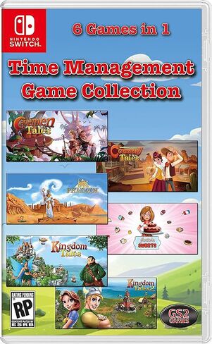 6 In 1 Time Management Game Collection - Nintendo Switch in Saudi Arabia