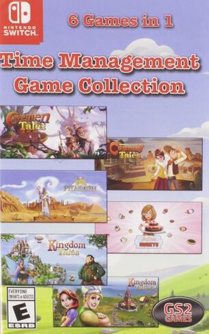 6 In 1 Time Management Game Collection - Nintendo Switch in Saudi Arabia