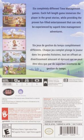 6 In 1 Time Management Game Collection - Nintendo Switch in Saudi Arabia