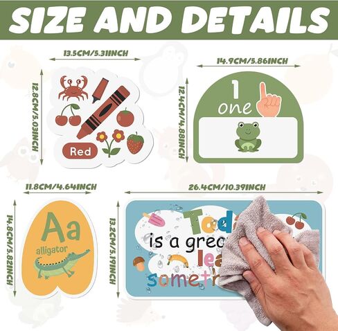 Crtiin 47 Alphabet for Classroom Wall Boho Educational Poster for Toddlers Color Number Letters Cutout Bulletin Board Set School Supplies Teaching Tool for Kid Homeschool Supplies in Saudi Arabia