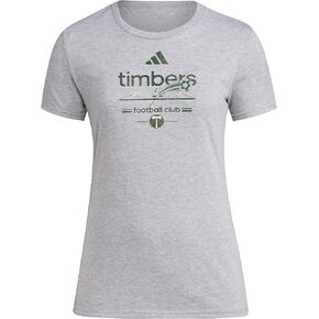 adidas Women's Portland Timbers Vintage World Pre-Game Short Sleeve T-Shirt in Saudi Arabia
