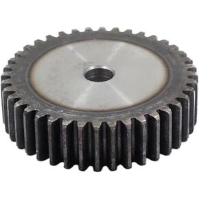 Pinion Hardware for Mechanical Rotation 1pcs Spur Gear 1.5M 12T-27T Metal Transmission Gear Steel 1.5 Modulus 12 13 14 15 16 17 18 19 20 21 22 23 24 25 26 27 Teeth(16T) in Saudi Arabia
