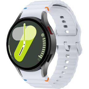 Sport Band Compatible with Samsung Galaxy Watch Ultra 47mm (2024/2025) Silicone Sport Band for Galaxy Watch 8 7 6 5 4 44mm 40mm / 8 Classic 46mm / 6 Classic 47mm 43mm/ 5 Pro 45mm in Saudi Arabia
