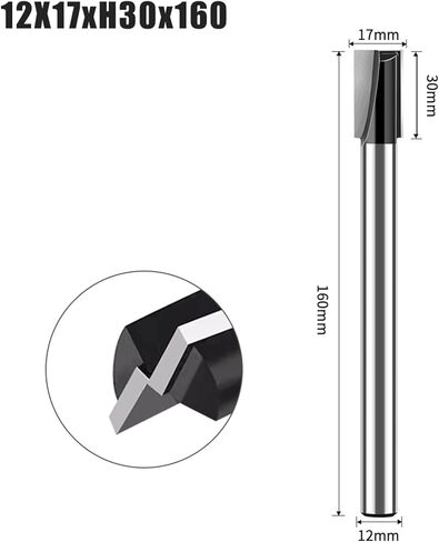 1pcs 12mm 12.7mm شانك مطول القاع القاع القطر القطر القطر 16،18،20mm (12.7x18x59x140) in Saudi Arabia
