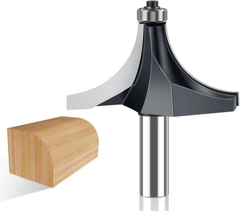 12mm Shank Corner Round Over Bit with BearingMilling Cutter 1Pcs(12X85.7mm) in Saudi Arabia