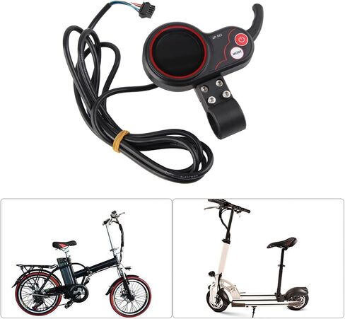 ALOMEJOR CONTROLLER LCD Display 24V/36V/48V/60V 250W/350W Controller مع لوحة عرض LCD للدراجات البخارية الكهربائية (L) in Saudi Arabia