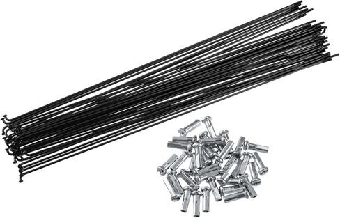 ACROPIX 36 PCS متحدثة الصلب الدراجات 14G دراجة تتحدث 290 مم مع حلمات لمعظم قطع غيار سيارة الدراجات in Saudi Arabia