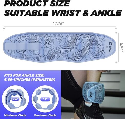 أوزان في الكاحل 1 زوج 2 4 6 8 10 رطل أوزان ذراع الساق معصم للنساء للأطفال ، وتدريب القوة معصم وأوزان الكاحل لمشي اللياقة البدنية التمرين in Kuwait