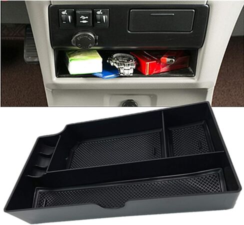JOJOMARK متوافق مع ملحقات Toyota Sienna 2011-2020 منظم صينية وحدة التحكم المركزية (منظم وحدة التحكم) in Kuwait