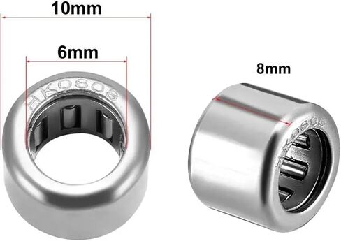 HK Series Bearings HK0306 HK0408 HK0508 HK0509 HK0607 HK0608 HK0609 HK0709 HK0808 HK0810 CUP CUP DRAWN CUP ROWINGER (HK0609-6X10X9MMM) in Saudi Arabia