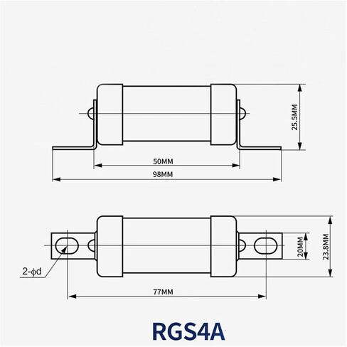 RGS4A 690V 200A 180A 160A 150A140A125A100A AR FAST FUSE (130A) in Saudi Arabia