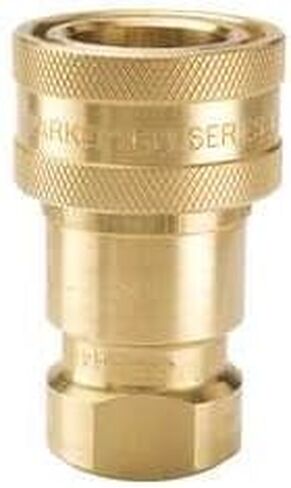 Parker BH1-60 Valved Hydraulic Quick Coupler 1/8 NPT Female Brass in Saudi Arabia