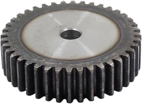 Pinion Hardware for Mechanical Rotation 1pcs Spur Gear 1.5M 12T-27T Metal Transmission Gear Steel 1.5 Modulus 12 13 14 15 16 17 18 19 20 21 22 23 24 25 26 27 Teeth(16T) in Saudi Arabia