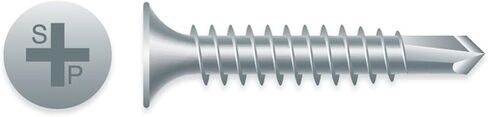 #10 x 5 phillips bugle head zinc procks s/d screws 500ct | D1050Z in Saudi Arabia