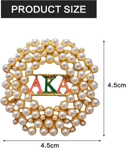 Rhinestone Greek Sorority Brooch Pin for Women,Dainty Paraphernalia Lapel Pin,AKA Sorority Gifts for Women,Pink Green Crystal Jewelry for Sisters Ladies Sparkling Dress Accessory in Kuwait