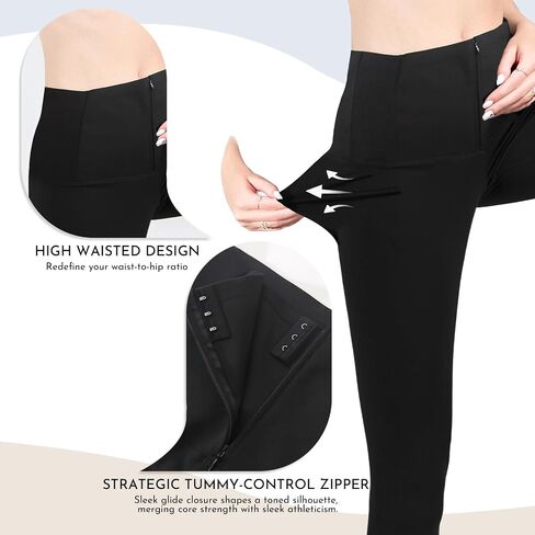 Wildarms Women's Yoga Pants High Waisted Flare Leggings Tummy Control Workout Seamless Bootcut Pants Bell Bottom Leggings in Kuwait