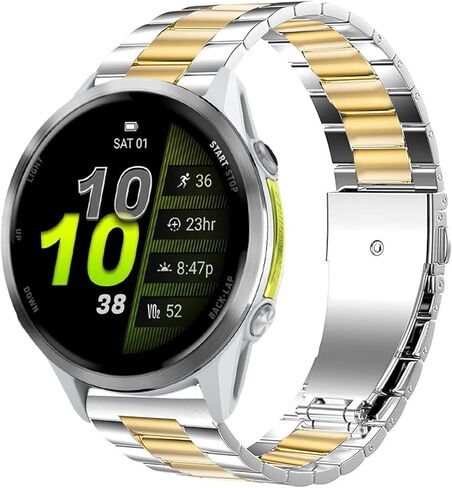 متوافقة مع نطاقات Garmin Forerunner 970 ، وأشرطة بديلة للمعادن الفولاذ المقاوم للصدأ السريع المتوافقة مع Garmin Forerunner 970 in Kuwait