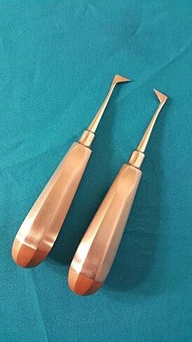 Set of 2 Each Dental Elevator Seldin NO 1L and 1R Dental Instruments German Stainless Steel in Saudi Arabia
