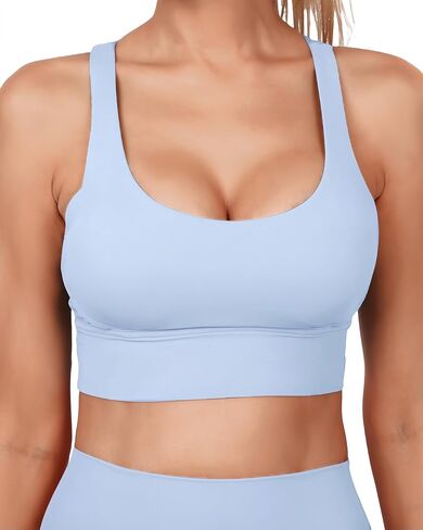 Grace Form Strappy Sports Bra for Women Patced Up Sport Bra Runching Running Bra Yoga Bra in Kuwait
