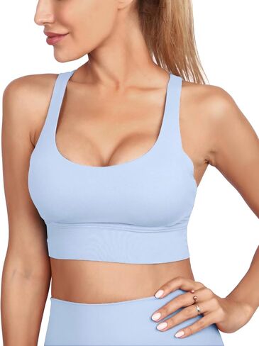 Grace Form Strappy Sports Bra for Women Patced Up Sport Bra Runching Running Bra Yoga Bra in Kuwait