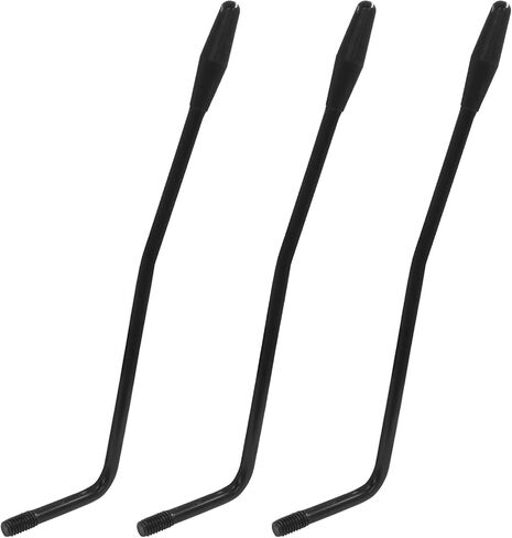 Piutouyar 3 Pack Tremolo Arm Bar 6 Mm ، Black Electric Guitar Bar Metal Throse Respons with tip in Saudi Arabia