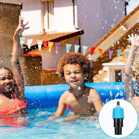 Honoson 2 Pieces Inflatable SUP Pump Adaptor with 4 Air Valve Converter, Multifunction SUP Valve Adapter Air Valve Nozzles Compressor Air Valve Converter for Inflatable Boat Stand Up Paddle Board in Saudi Arabia