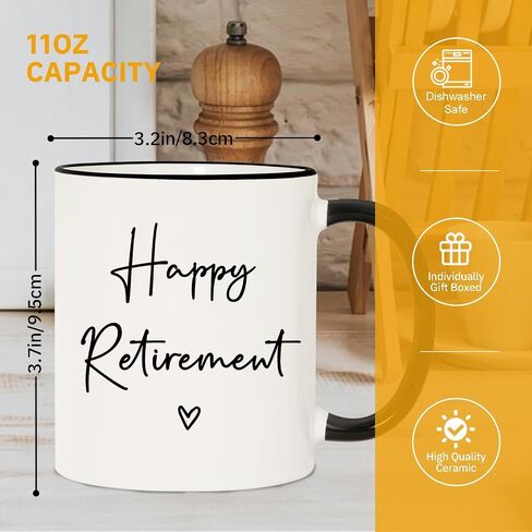 Aurahouse Retirement Gift for Woman Men, Funny Retirement Mug Decorations, Best Retirement Gifts for Women Men 2025, Coworker, Friend, Teacher, Boss, Sisters, Mom, Retired Gifts Not My Problem Anymore in Saudi Arabia