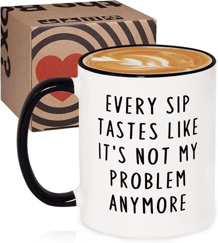 Aurahouse Retirement Gift for Woman Men, Funny Retirement Mug Decorations, Best Retirement Gifts for Women Men 2025, Coworker, Friend, Teacher, Boss, Sisters, Mom, Retired Gifts Not My Problem Anymore in Saudi Arabia
