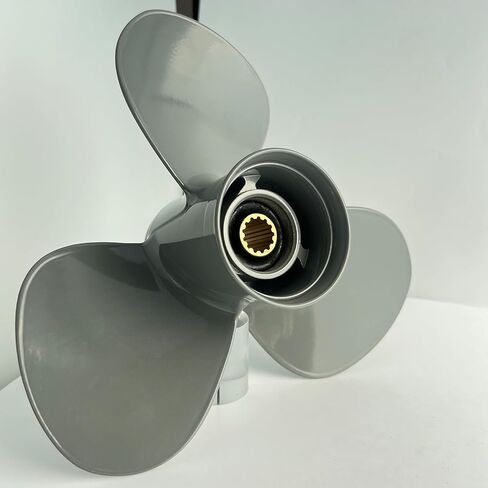 OEM Upgrade Aluminum Outboard Boat Propeller for Honda Engines 12 1/4x9 11 5/8x11 13 Spline Tooth 35/40/45/50/55/60 HP,RH in Saudi Arabia