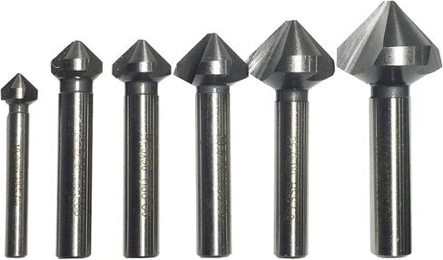 1Pcs Tools 4.5-40mm HSSCO Cobalt 3 Flute 90 Degree Chamfer Countersink Drill Bits(10/14.4/16.5/20.5/25/31mm)(4.5mm) in Saudi Arabia