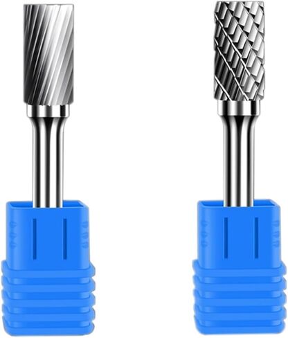1Pcs A/AX Type Tungsten Carbide Rotary File Point Burr Die Grinder Abrasive Tools Drill Milling Metal Wood Carving Bit(A1225M06) in Kuwait