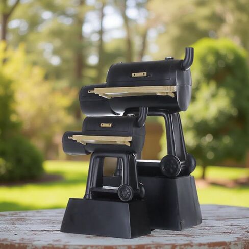 Decade Awards BBQ Smoker Trophy - 6 or 9 inch Tall | Engraved Smoker Grill Award | Pitmaster Prize - Customize Now in Saudi Arabia
