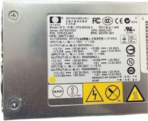 1pc لـ DL380G5 مزود الطاقة DPS-800GB A ، 379123-001،403781-001 مصدر الطاقة للخادم in Kuwait