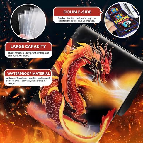 رابط بطاقة التداول لبطاقات TCG ، كتاب حامل البطاقات المحمولة من 9 جيب in Kuwait