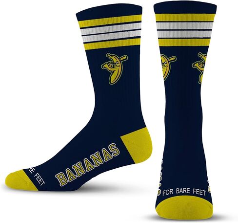 للأقدام العارية سافانا الموز 4 شريط Deuce Crew Sock Colors متوسطة in Saudi Arabia