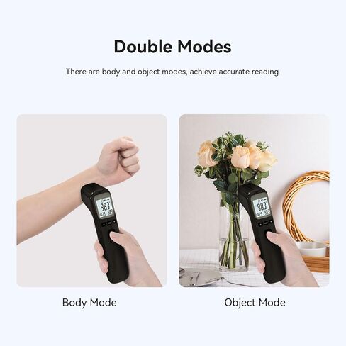 No-Touch Forehead Thermometer for Adults and Kids, Fever Alarm with Digital Thermometer, 1s Instant Results in Kuwait