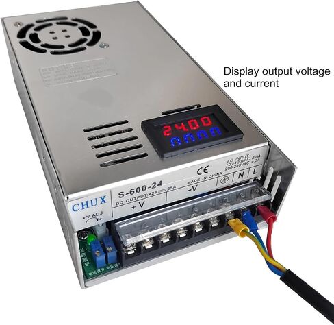 500W 600W Adjustable Switching Power Supply Digital Display 12v 15v 24v 27v 36v 48v 50v 60v 72V AC DC LED(0-36v,600W) in Saudi Arabia