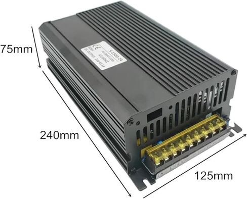 1500W Switching Power Supply AC 110V 220V DC 12V 13.8V 24V 36V 48V 60V 70V 80V 90V DC POWER DOFENT (220V ، 12V 125A) in Kuwait
