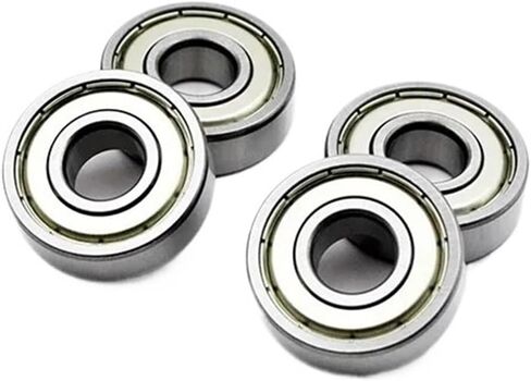 10pcs 6200 2RS ZZ 10 * 30 * 9mm ABEC 5 6200ZZ DDU 2Z Inner Diameter 10mm Chrome Steel Deep Groove Ball Bearings(6200 ZZ) in Saudi Arabia
