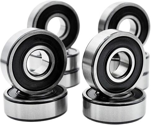 10pcs 6200 2RS ZZ 10 * 30 * 9mm ABEC 5 6200ZZ DDU 2Z Inner Diameter 10mm Chrome Steel Deep Groove Ball Bearings(6200 ZZ) in Saudi Arabia