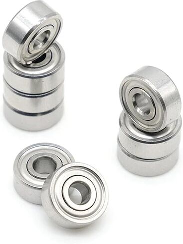 R144ZZ R144Z Deep Groove Ball Bearings 3.175 X 6.35 X 2.779mm 1/8" X 1/4" X 7/64" 5PCS in Saudi Arabia