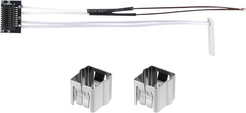 Thermistor Kit for Bambu Lab P1P/P1S, 300°C High Temperature Thermistor & Retaining Clip Hotend Replacement Parts for 3D Printer Accessories in Saudi Arabia