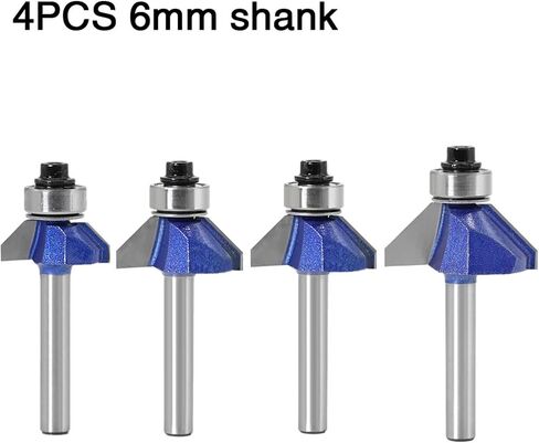 6mm Handle 45 Degree Chamfering Milling Tool 1pcs(4PCS) in Saudi Arabia