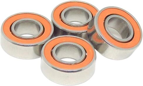 5pcs 6x10x3 Hybrid Ceramic Bearing SMR106 2RS Stainless Ceramic Ball Bearing 6 * 10 * 3 SMR106C 2OS RC Bearing MR106 RS DDU ABEC7(SMR126C-2OS 6x12x4mm) in Saudi Arabia